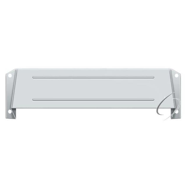 MSH158U26 Letter Box Hood 12-1/2" Long; Bright Chrome Finish