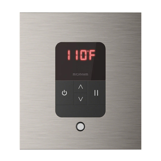iTempo Square Steam Shower Control in Brushed Nickel