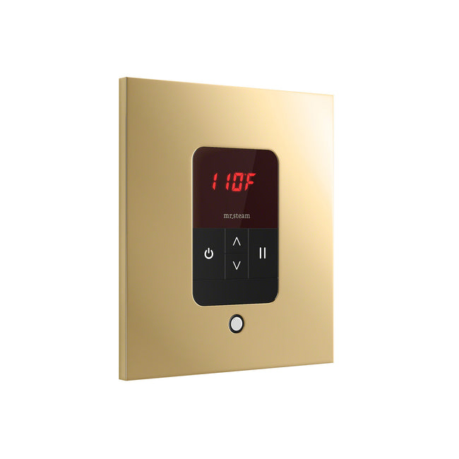 iTempo Square Steam Shower Control in Polished Chrome