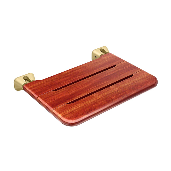 MS Wall Seat in Satin Brass