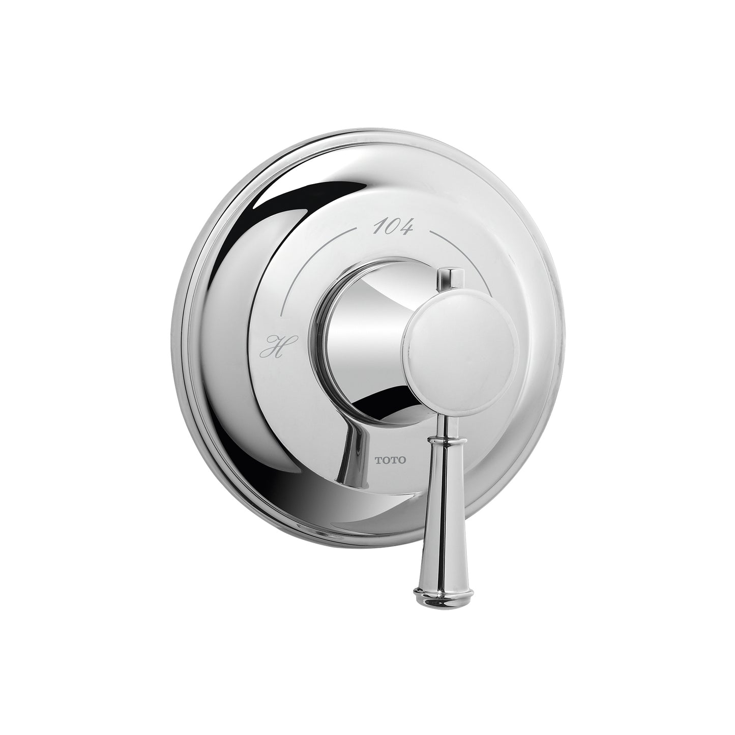 Toto TS220T#CP - Vivian Lever Handle Thermostatic Mixing Valve Trim, Polished Chrome