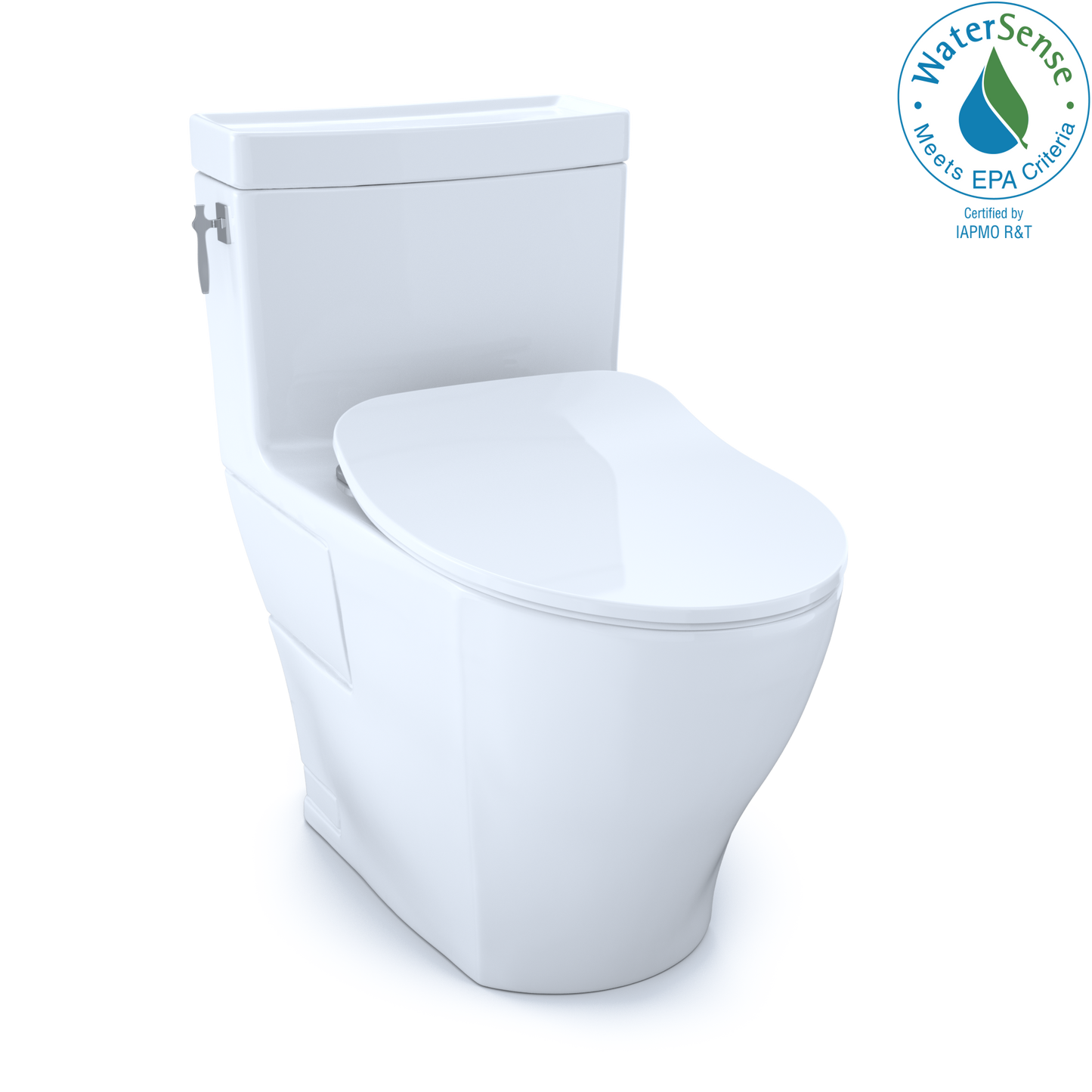 MS626234CEFG#01 - Aimes One-Piece Elongated Toilet - CEFIONTECT and SoftClose Seat - White