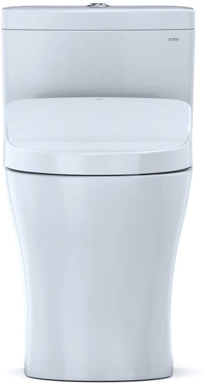 Toto MW6463046CEMFGA#01 - Washlet + Aquia IV One-Piece Elongated Dual Flush 1.28 and 0.8 GPF Toilet