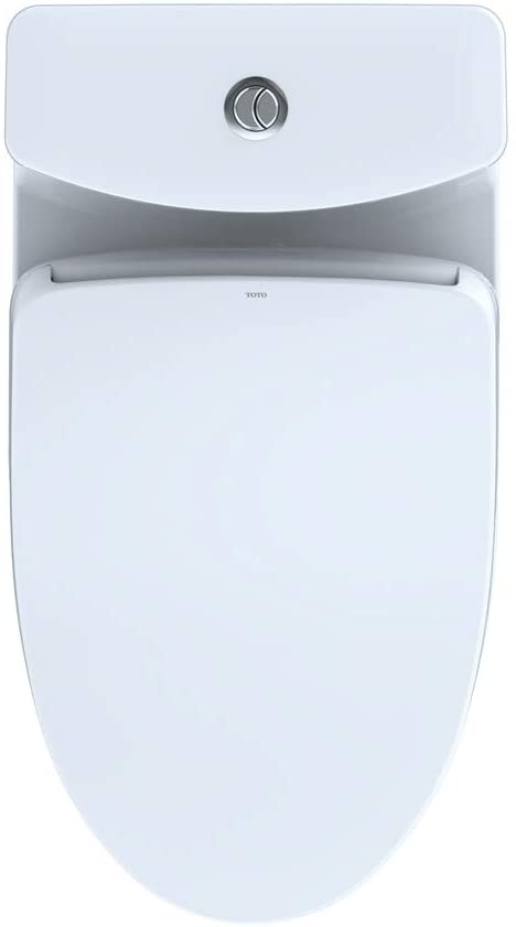Toto MW6463046CEMFGA#01 - Washlet + Aquia IV One-Piece Elongated Dual Flush 1.28 and 0.8 GPF Toilet