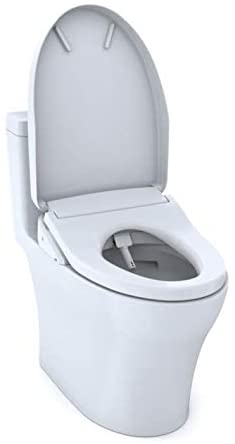 Toto MW6463046CUMFG#01 - Washlet + Aquia IV 1G One-Piece Elongated Dual Flush 1.0 and 0.8 GPF Toilet