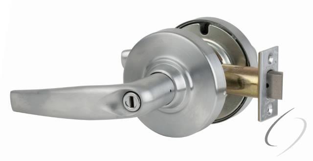 ND Series Privacy Athens with 13-248 Latch 10-025 Strike Satin Chrome