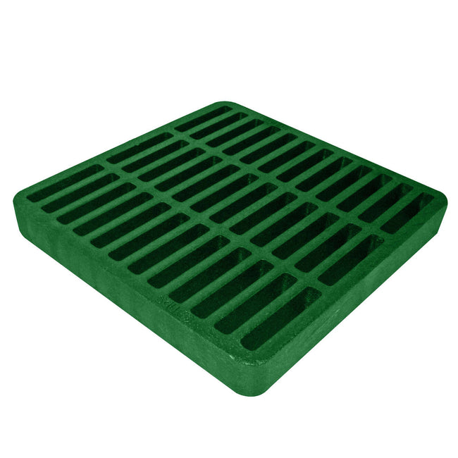 NDS 990 - 9" x 9" Square Grate, Green