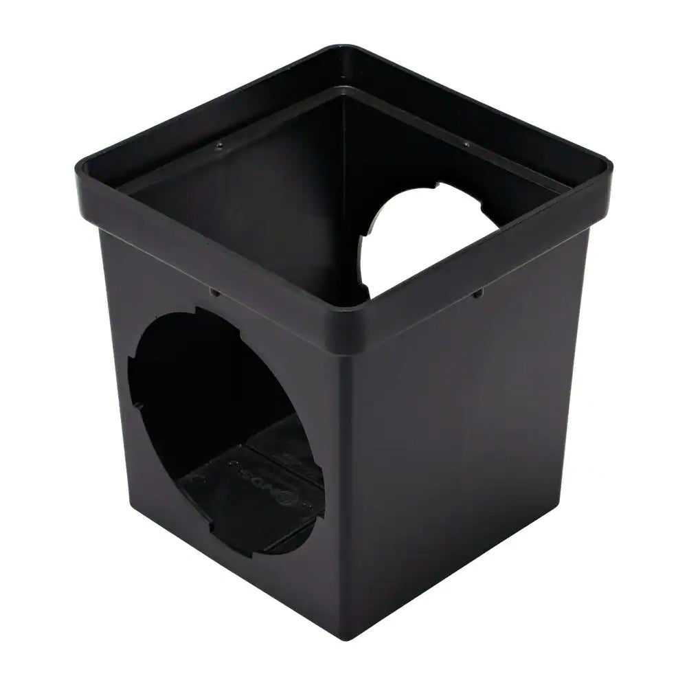 NDS 900 - 9" Tapered Square Catch Basin with 2 Openings