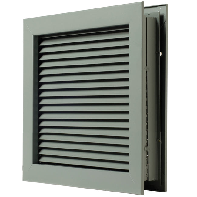 24" x 24" Self Attaching No Vision Door Louver for 1-3/4" Doors