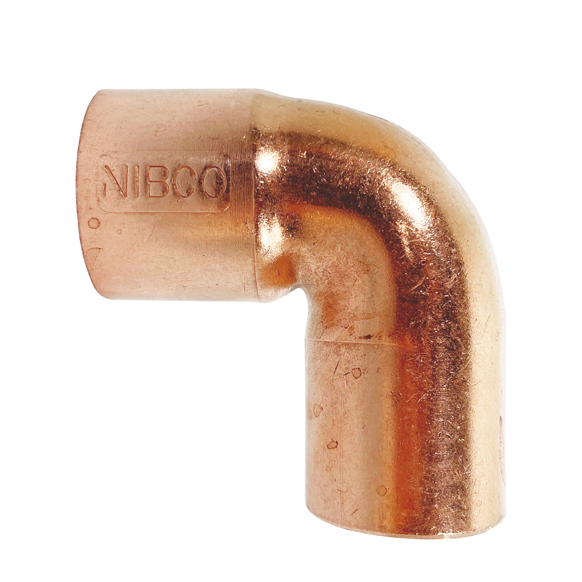 1" 90 Degree Elbow Close Rough C x C - Wrot Copper, 607