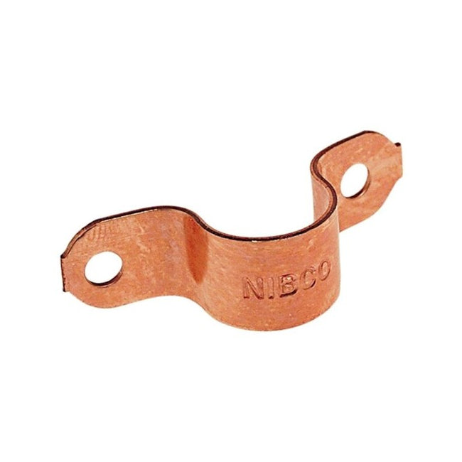 1-1/4" Tube Strap - Wrot Copper, 624