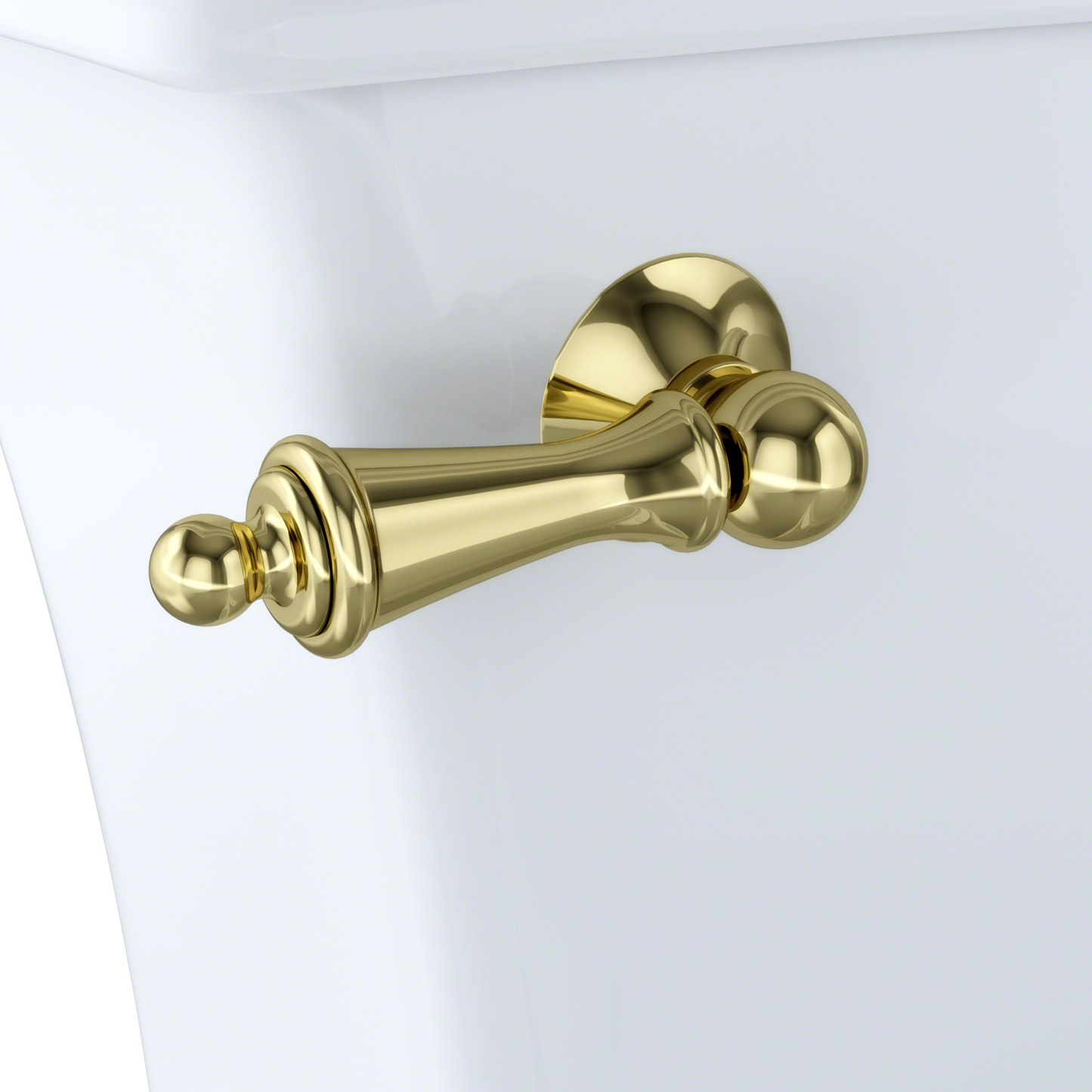 Toto THU148#PB - Clayton Replacement Toilet Tank Trip Lever Only- Polished Brass