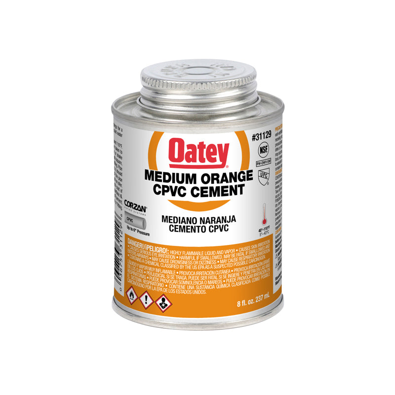 31131 - CPVC Medium Body Orange Cement - 32 oz