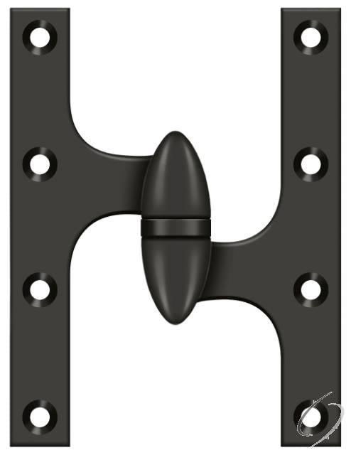 OK6045B10B-R 6" x 4-1/2" Hinge; Oil Rubbed Bronze Finish