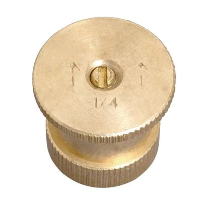 15 ft. Quarter Pattern Brass Nozzle with Twin Spray