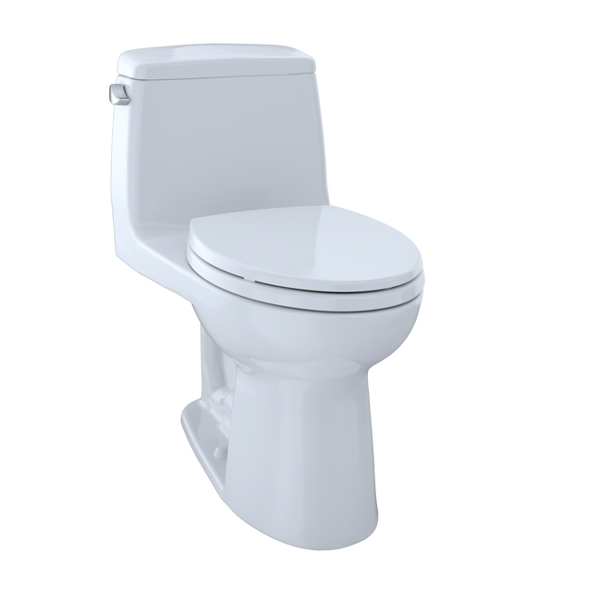 Toto MS854114#01 - Ultimate One-Piece Elongated 1.6 GPF Toilet- Cotton White