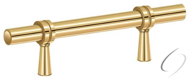 P310CR003 Adjustable Pull 4-3/4"; Lifetime Brass Finish