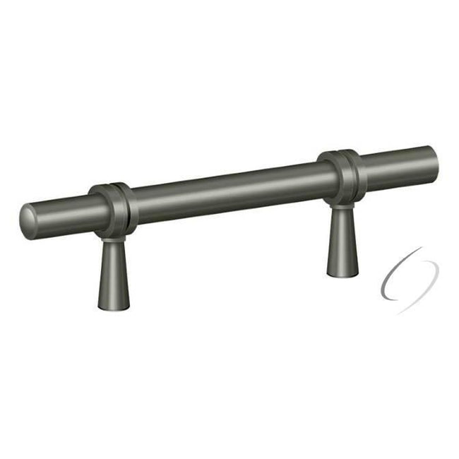 P310U15A Adjustable Pull 4-3/4"; Antique Nickel Finish