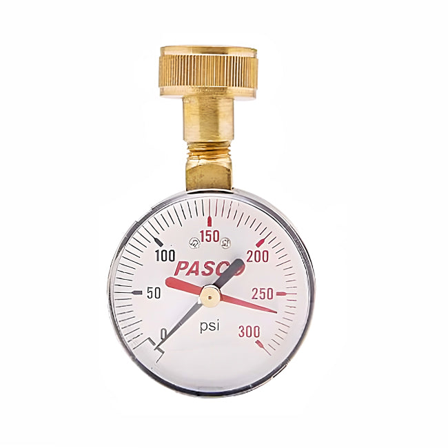 Lazy Hand Water Test Gauge - 0 to 160 PSI