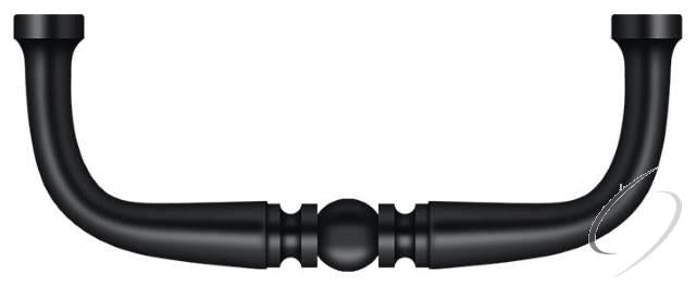 PCT300U19 Wire Pull; Traditional; 3"; Black Finish