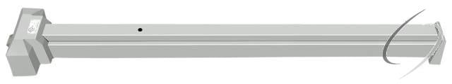 PDR36-AL Panic Device Rim 36" Standard; Aluminum Finish