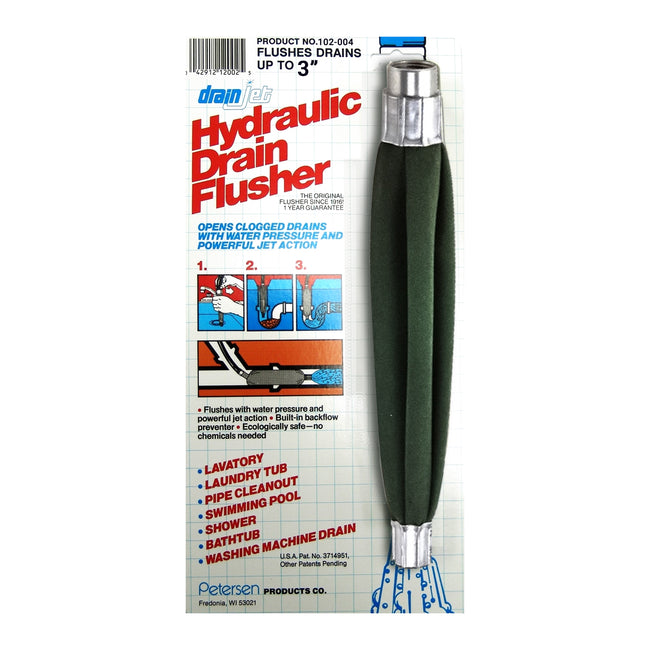 102-004 - DrainJet Professional Hydraulic Drain Flusher - 3" to 4"