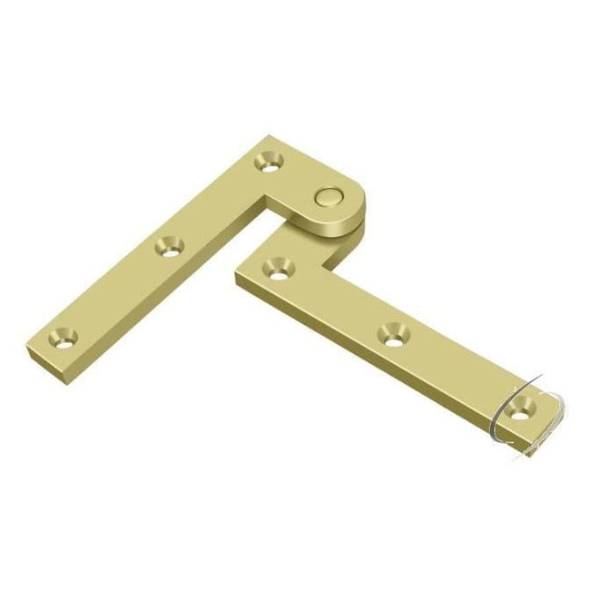 PH35U3 3-7/8" x 5/8" x 1-5/8" Hinge; Bright Brass Finish