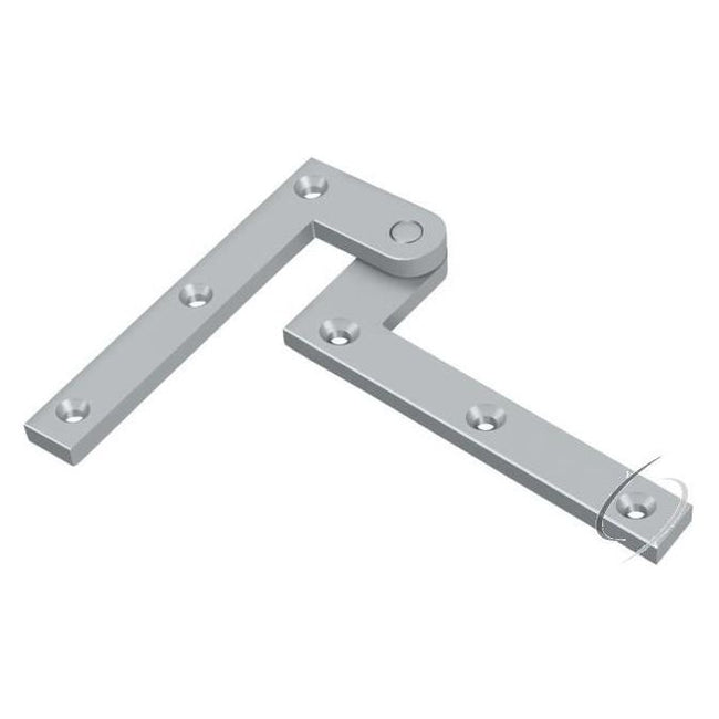 PH40U26D 4-3/8" x 5/8" x 1-7/8" Hinge; Satin Chrome Finish