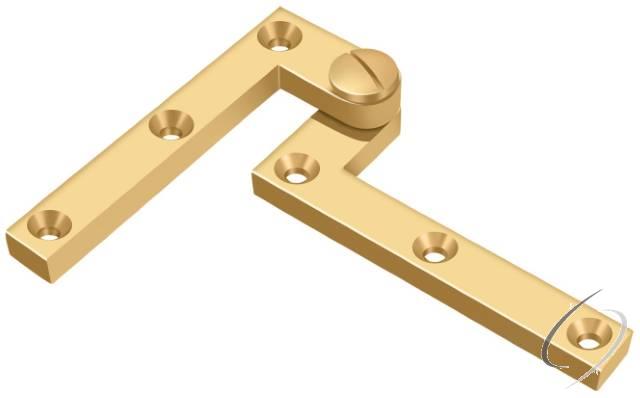 PH60CR003 4-3/8" x 5/8" x 1-7/8" Hinge; Lifetime Brass Finish