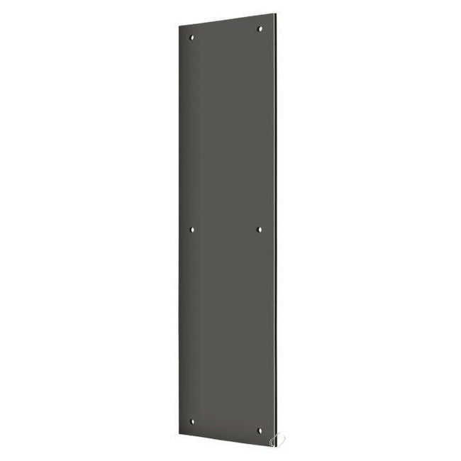 Push Plate 3-1/2" x 15"; Oil Rubbed Bronze Finish