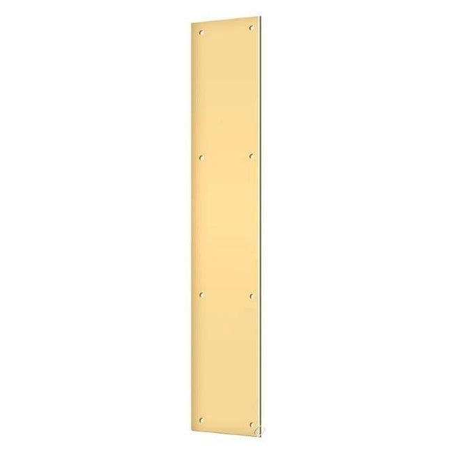 PP3520CR003 Push Plate 3-1/2" x 20"; Lifetime Brass Finish