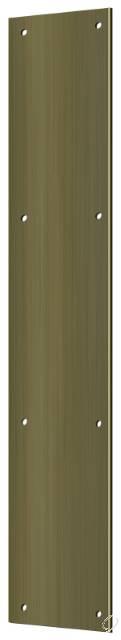 PP3520U5 Push Plate 3-1/2" x 20"; Antique Brass Finish