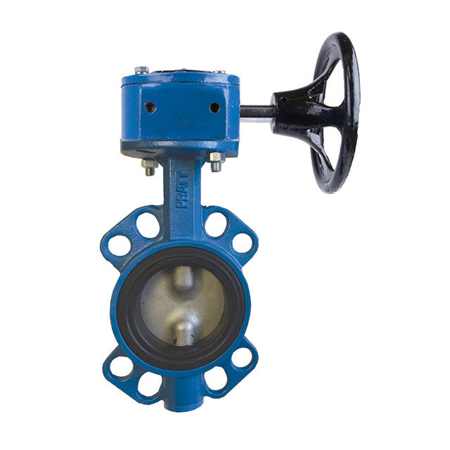 OS1-060-8CF8-GO - 6" OS Series Wafer Butterfly Valve - SS Disc - EPDM Seat - Gear