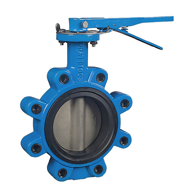 OS2-020-8CF8-LH - 2" OS Series Lug Butterfly Valve - SS Disc - EPDM Seat - Lever
