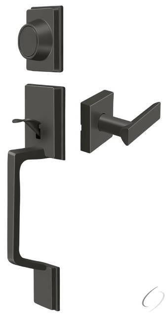 PRHHeavy DutyLU10B Highgate Handleset with Zinc Livingston Lever Dummy; Oil Rubbed Bronze Finish
