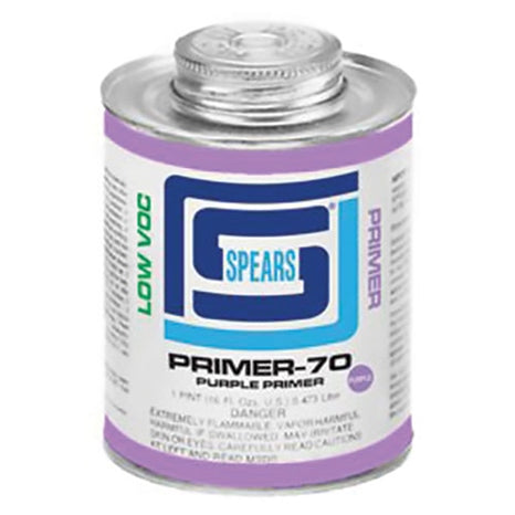 Spears PRIM70P-005 - Purple Primer Low VOC NSF 1/4 pt.