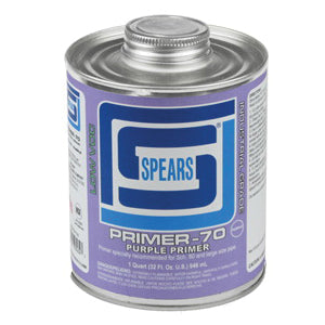 Spears PRIM70P-010 - 1/2 PINT PRIMER-70 PURPLE PRIMER