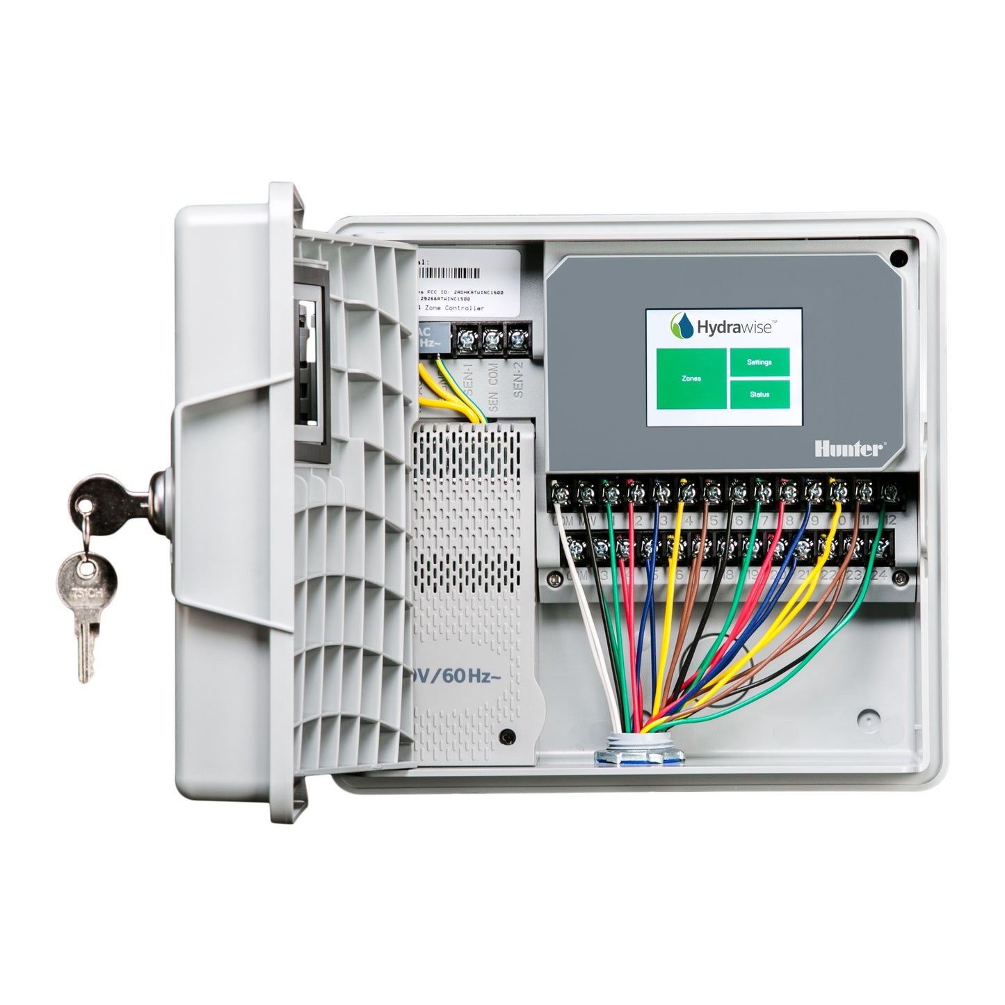 PHC-600 - Pro-HC 6 Station Outdoor Hydrawise Wi-Fi Irrigation Controller, 120 VAC