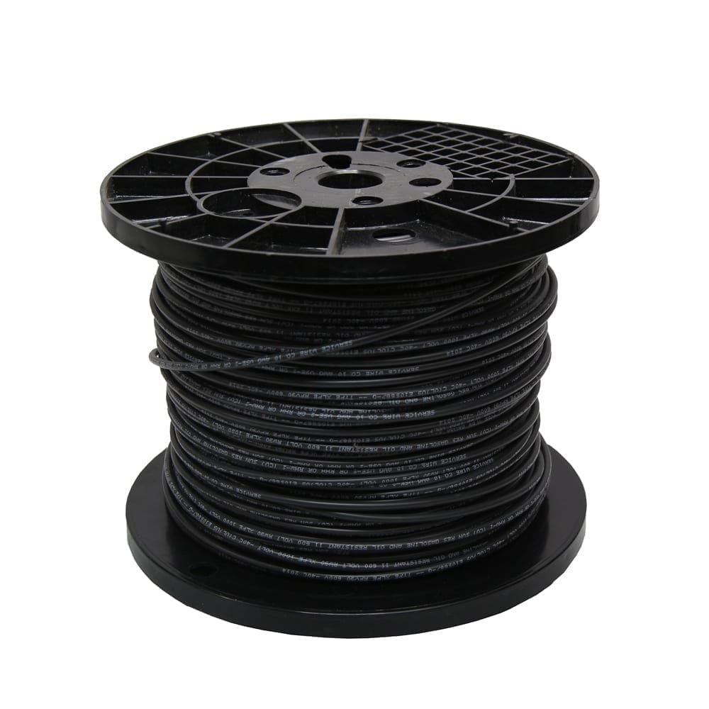 PVD653T-B-10AWG - Solar Panel Wire - 10 AWG Bulk - Sold by the Foot