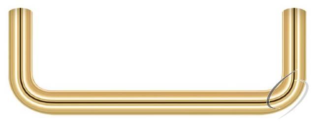 PW350CR003 Wire Pull; 3-1/2"; Lifetime Brass Finish