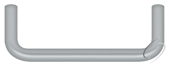 PW350U26D Wire Pull; 3-1/2"; Satin Chrome Finish