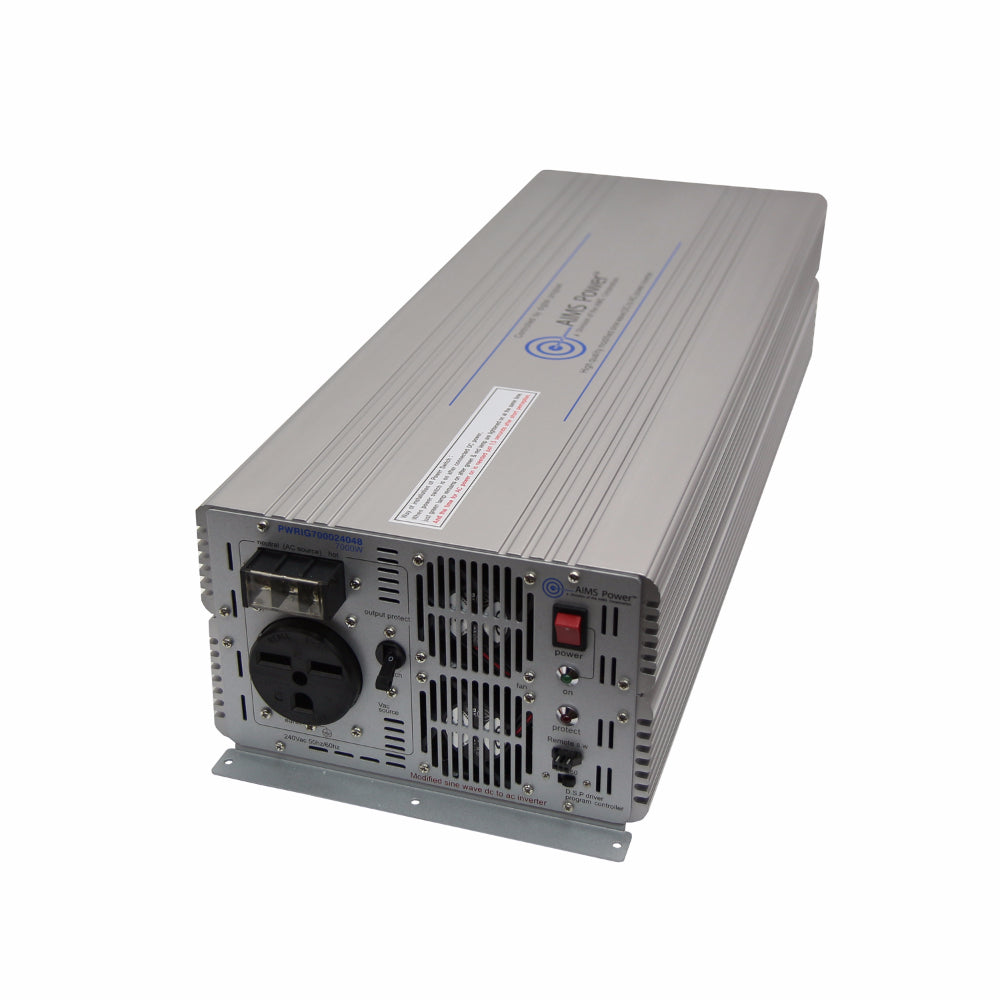 PWRIG700024048 - 7000 Watt Power Inverter 48Vdc to 240Vac Industrial Grade 50/60 hz