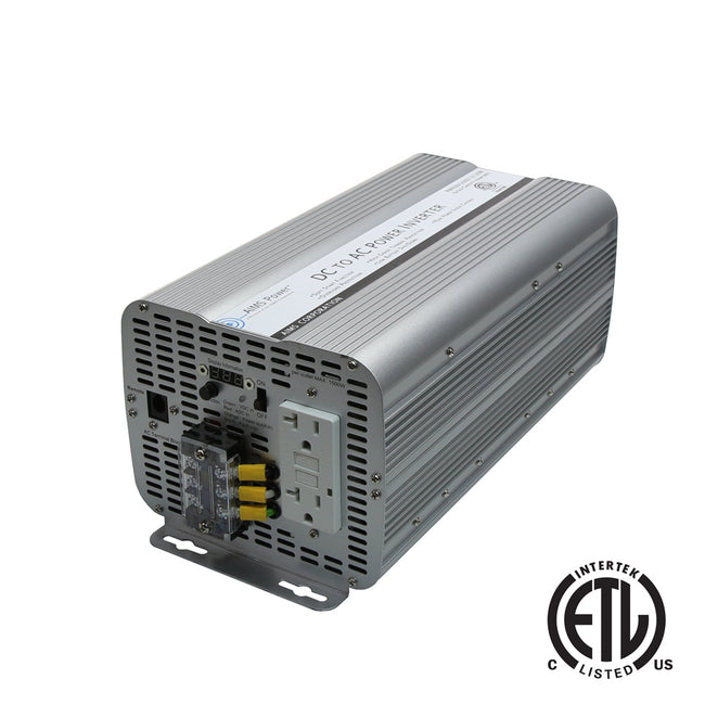 PWRINV300012120W - 3000 Watt Power Inverter GFCI ETL Certified Conforms to UL458 Standard