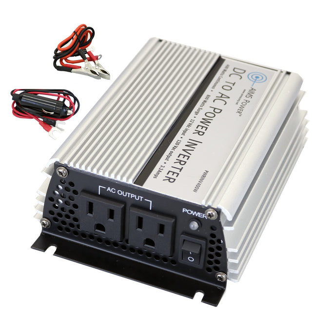 PWRINV400W - 400 Watt Power Inverter with Cables 12 Volt