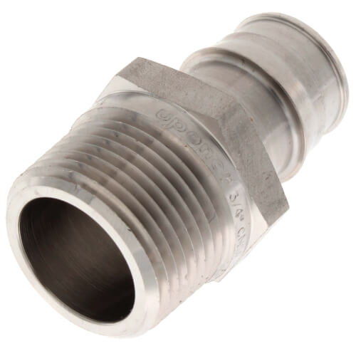 Q8527575 - ProPEX Stainless Steel Male Threaded Adapter, 3/4" PEX x 3/4" NPT