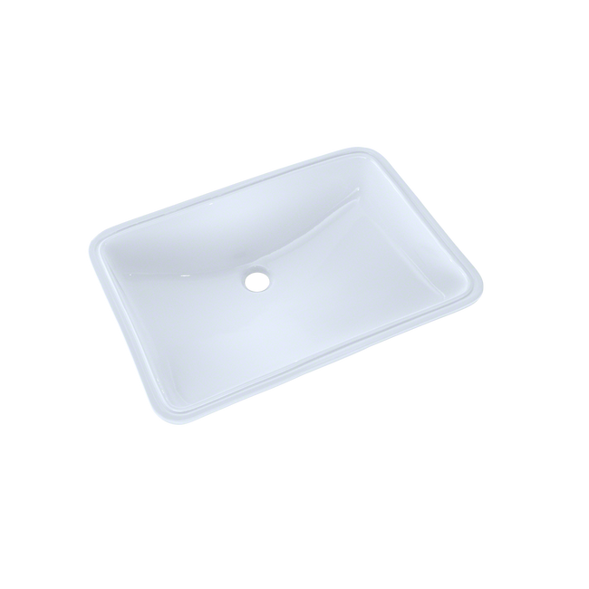 Toto LT540G#01 - 21-1/4" Undermount Bathroom Sink with Overflow and CeFiONtect Ceramic Glaze-COTTON