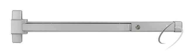 3' Rim Door Exit Devices Aluminum Finish