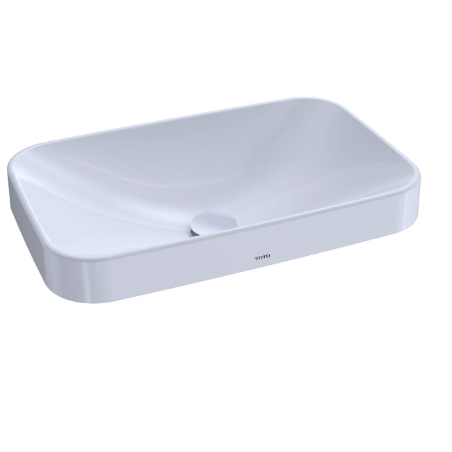 Toto LT426G#01 - Arvina 23-5/8" Vitreous China Vessel Bathroom Sink- Cotton