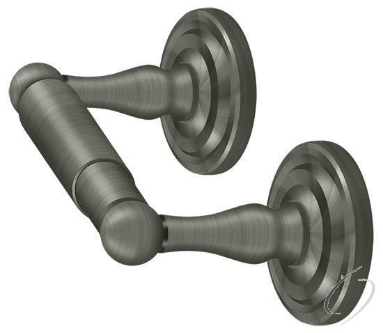 R2000-U15A Toilet Paper Holder; Double Post; R-Series; Antique Nickel Finish