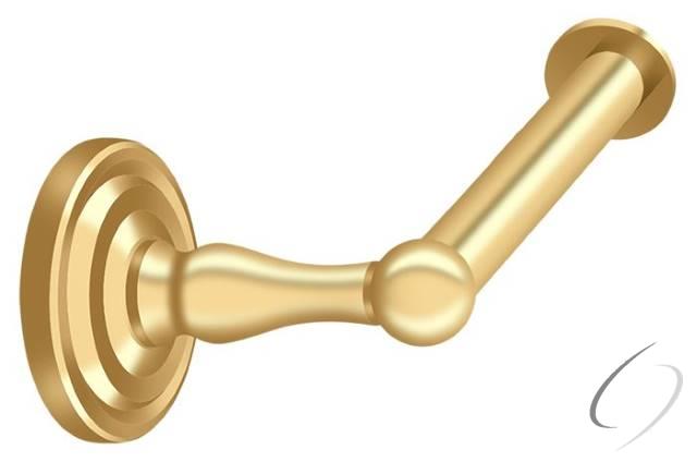 R2001-CR003 Toilet Paper Holder; Single Post " L"; R-Series; Lifetime Brass Finish